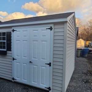 8' x 10' Vinyl Sided A-frame Shed