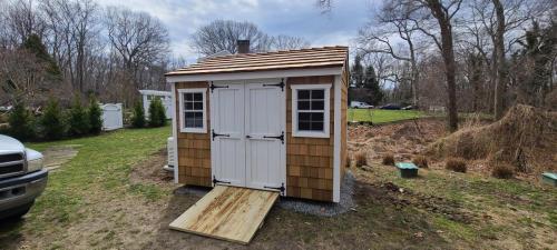 8x10-A-frame-cedar-shake-walls-and-roof-PVC-trim-4